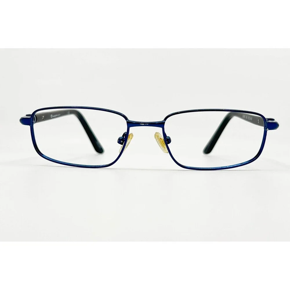 Champion Elite Eyeglasses Frames Kids Blue Rectangular CU 9008 CA01 49-16-120